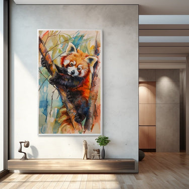 Red Panda Canvas